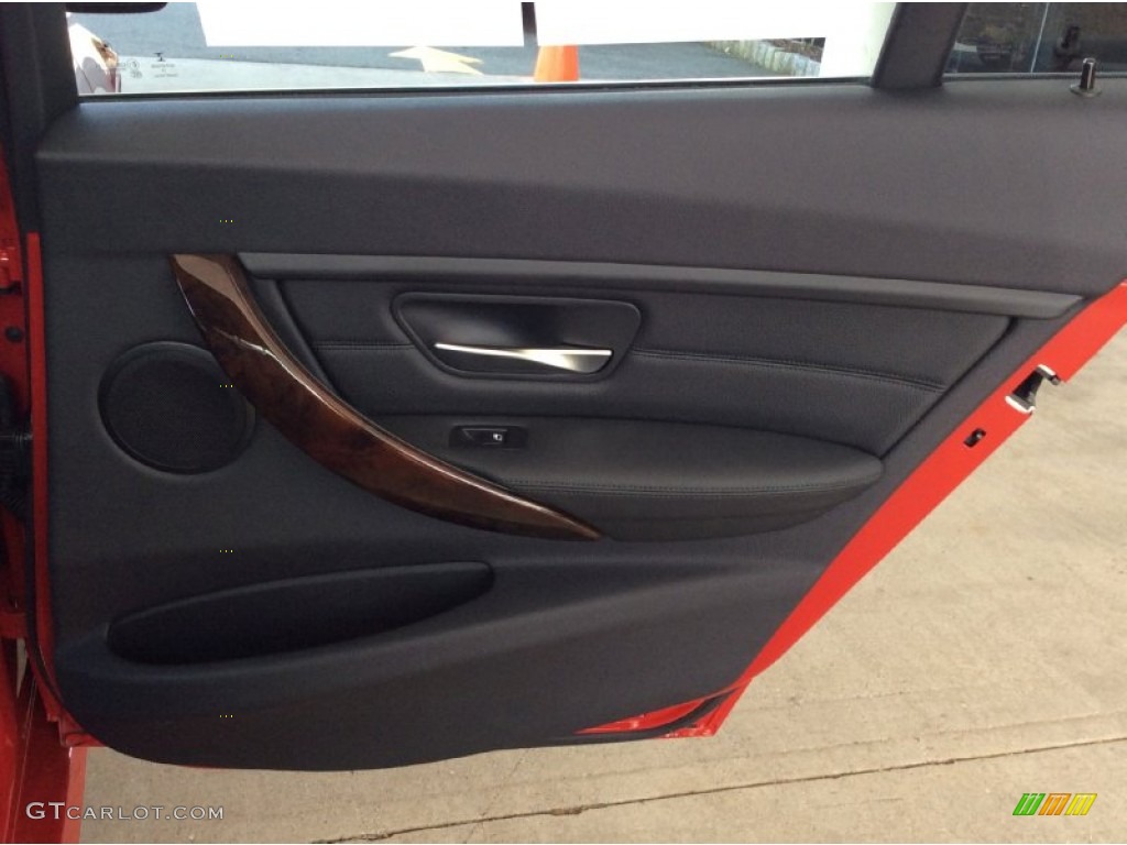 2015 3 Series 328d xDrive Sedan - Melbourne Red Metallic / Black photo #24