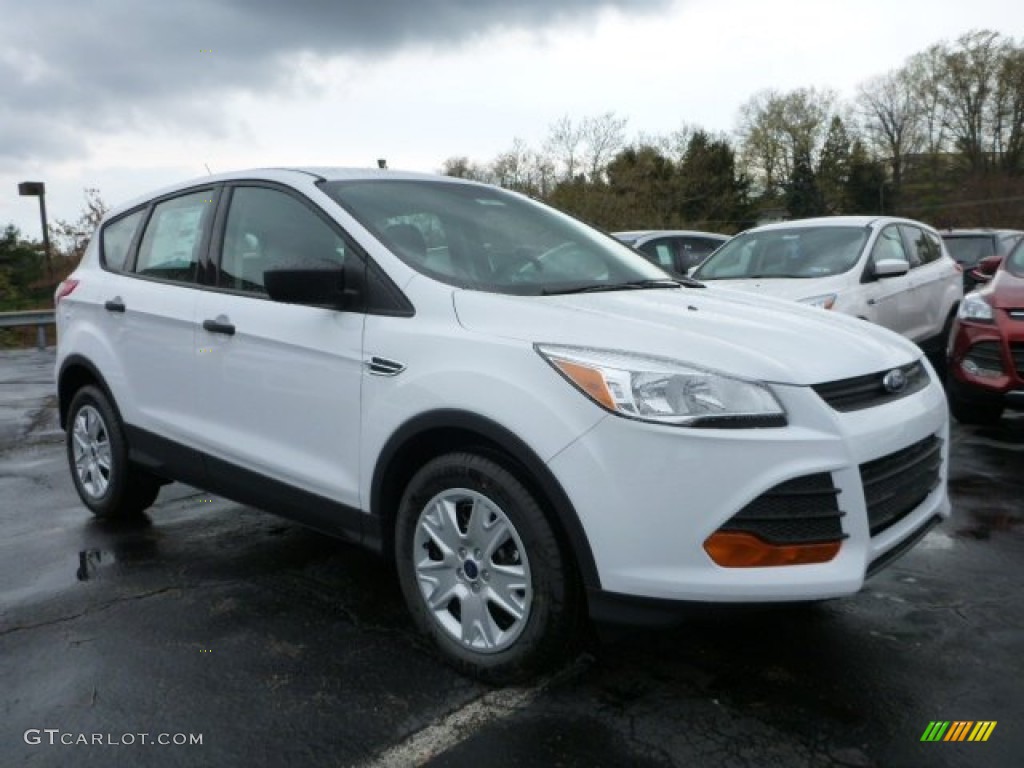 2015 Escape S - Oxford White / Charcoal Black photo #1