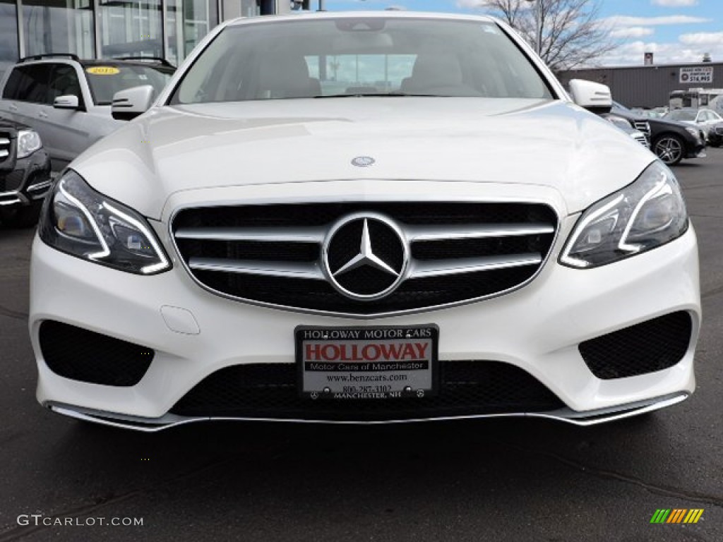 2016 E 350 4Matic Sedan - designo Diamond White Metallic / Silk Beige/Espresso Brown photo #2