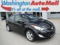 2012 Midnight Black Hyundai Elantra GLS  photo #1