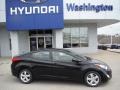 2012 Midnight Black Hyundai Elantra GLS  photo #2