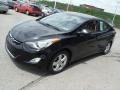 2012 Midnight Black Hyundai Elantra GLS  photo #5