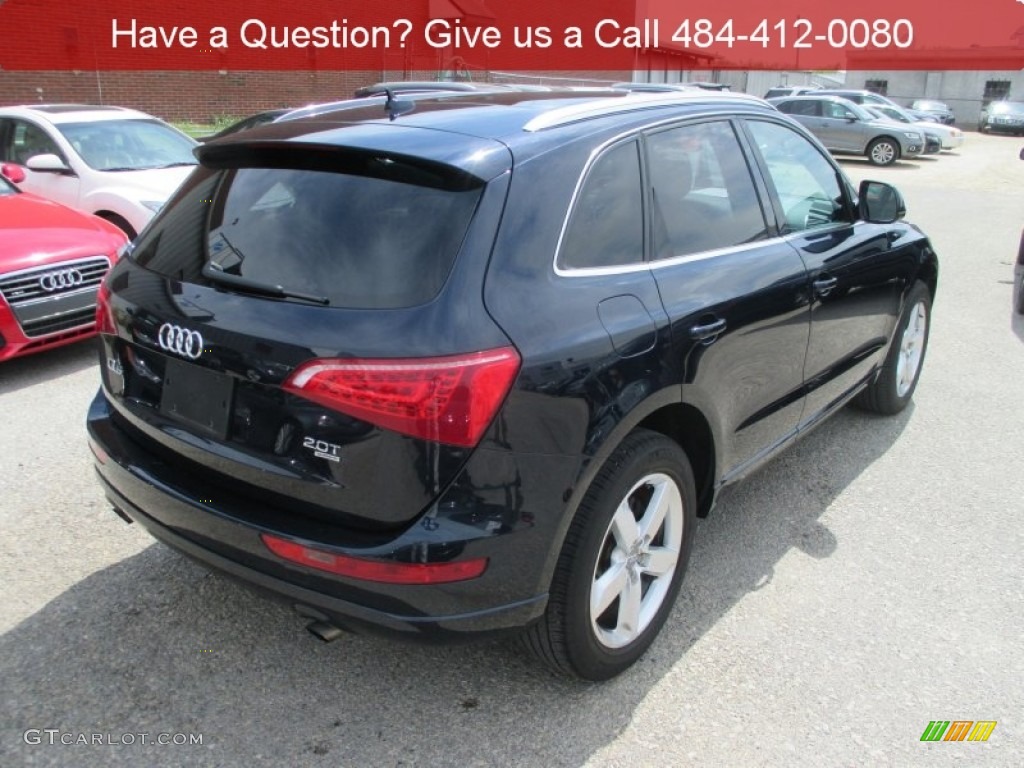 2011 Q5 2.0T quattro - Deep Sea Blue Pearl Effect / Cinnamon Brown photo #3