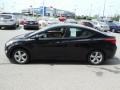 2012 Midnight Black Hyundai Elantra GLS  photo #6