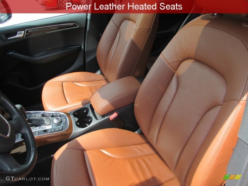 2011 Q5 2.0T quattro - Deep Sea Blue Pearl Effect / Cinnamon Brown photo #4
