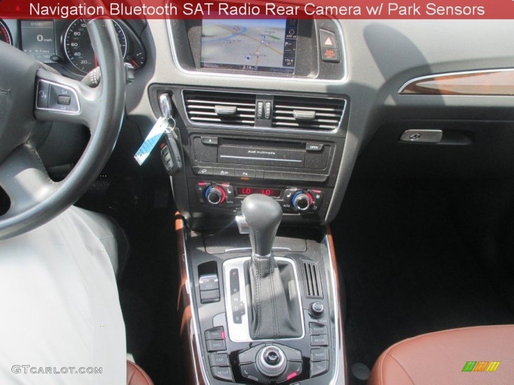 2011 Q5 2.0T quattro - Deep Sea Blue Pearl Effect / Cinnamon Brown photo #5