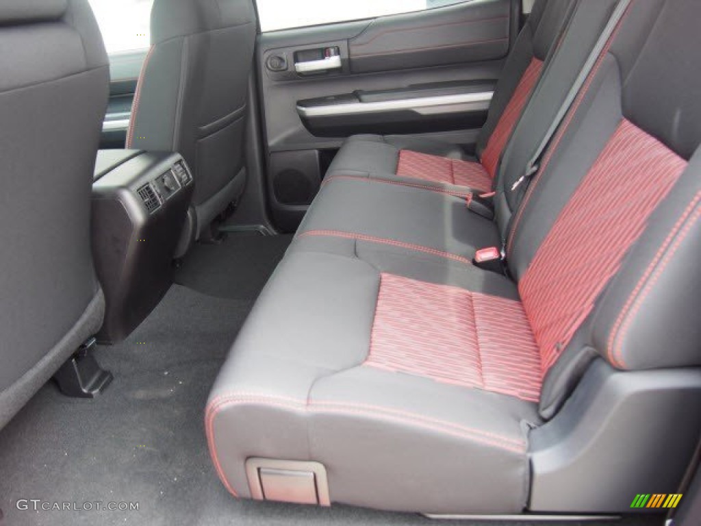 2015 Toyota Tundra TRD Pro CrewMax 4x4 Rear Seat Photo #103569413