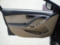 2012 Midnight Black Hyundai Elantra GLS  photo #10