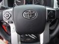 2015 Toyota Tundra TRD Pro Black/Red Interior Steering Wheel Photo
