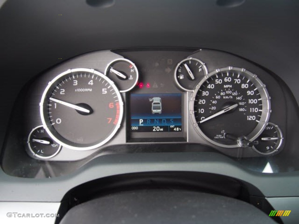 2015 Toyota Tundra TRD Pro CrewMax 4x4 Gauges Photo #103569495