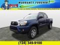 2015 Blue Ribbon Metallic Toyota Tacoma V6 Double Cab 4x4  photo #1