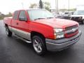Victory Red 2005 Chevrolet Silverado 1500 LS Extended Cab 4x4 Exterior