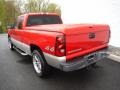 2005 Victory Red Chevrolet Silverado 1500 LS Extended Cab 4x4  photo #12