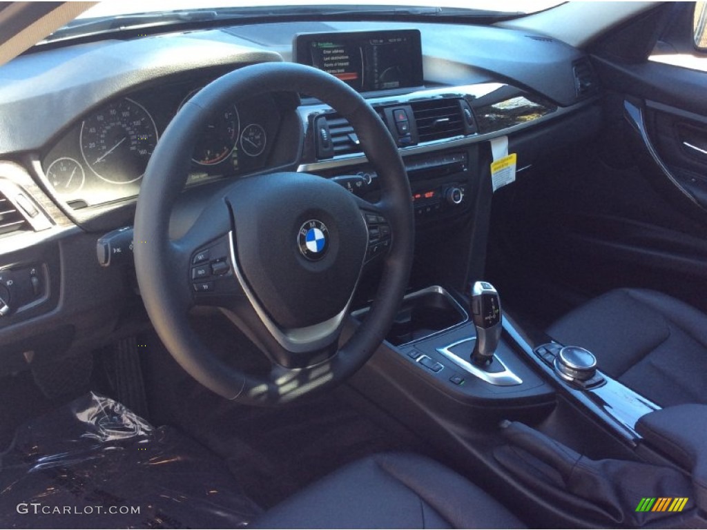 2015 3 Series 328i xDrive Sedan - Mineral White Metallic / Black photo #11