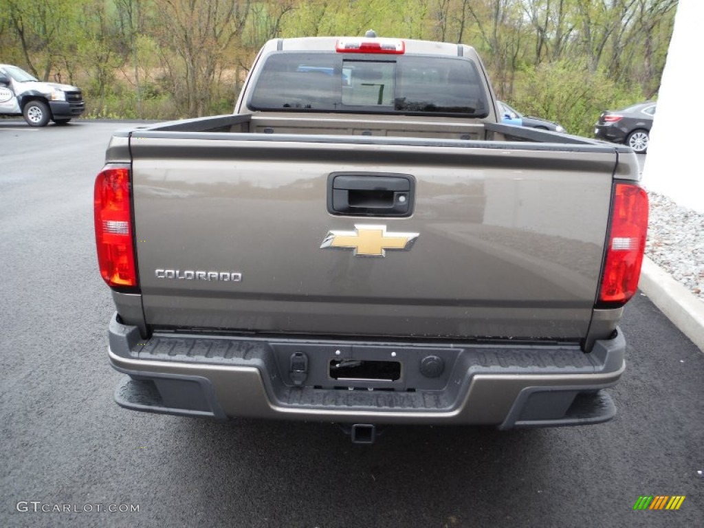 2015 Colorado Z71 Extended Cab 4WD - Brownstone Metallic / Jet Black photo #7