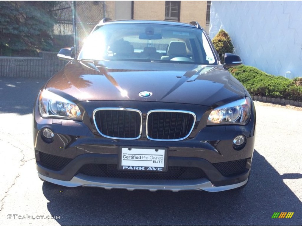 2015 X1 xDrive28i - Sparkling Brown Metallic / Beige photo #7