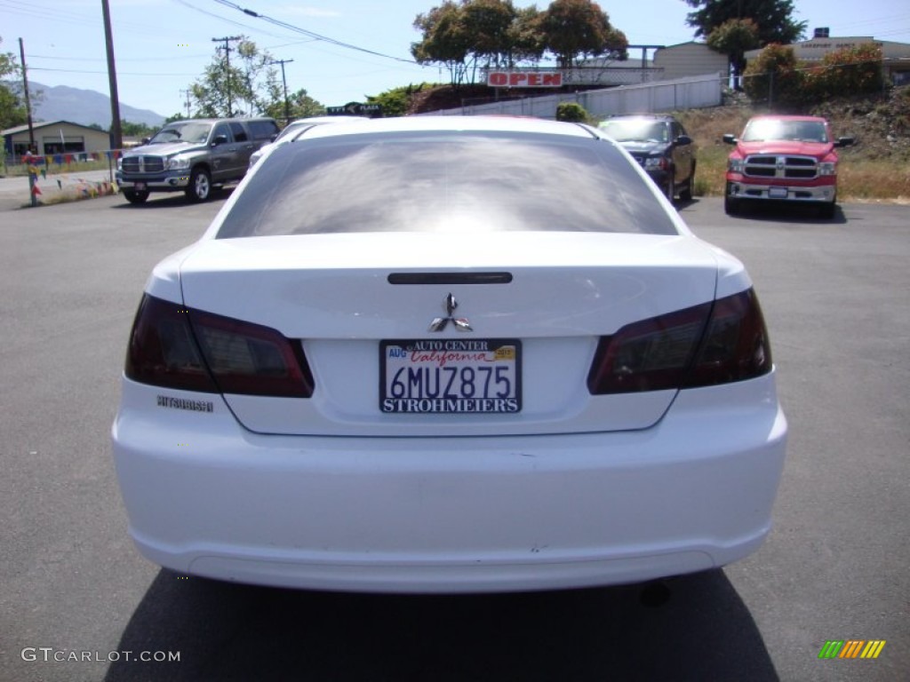 2011 Galant FE - White Pearl / Gray Sport photo #6