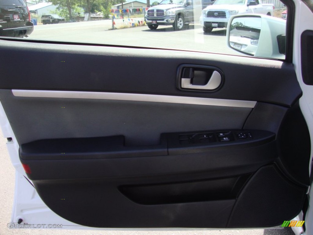 2011 Galant FE - White Pearl / Gray Sport photo #9