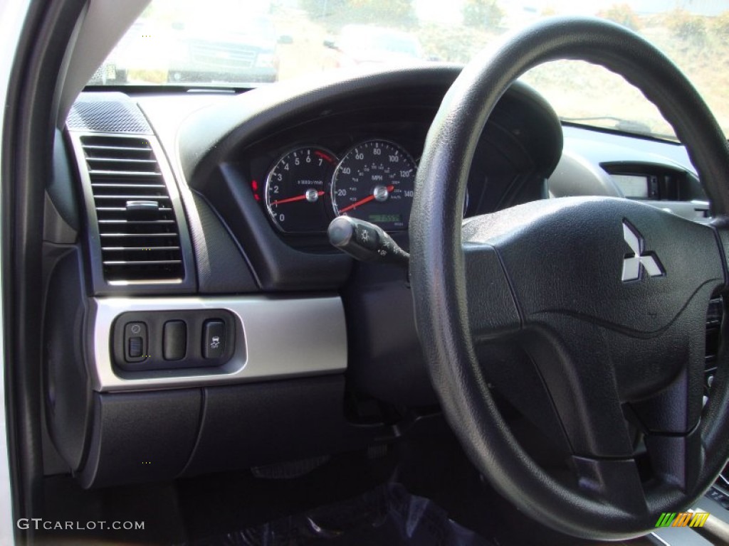 2011 Galant FE - White Pearl / Gray Sport photo #11