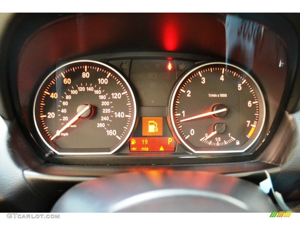 2012 1 Series 128i Coupe - Space Grey Metallic / Black photo #23