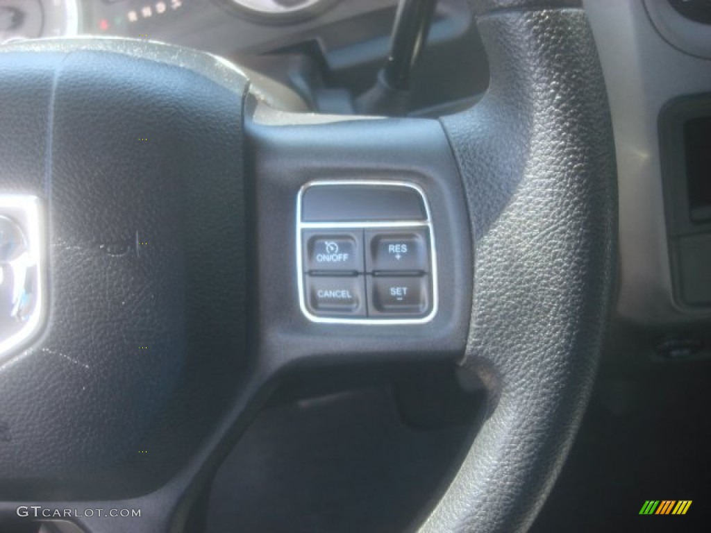 2014 1500 Express Crew Cab - Bright Silver Metallic / Black/Diesel Gray photo #6