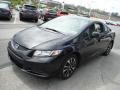 2013 Crystal Black Pearl Honda Civic EX Coupe  photo #4