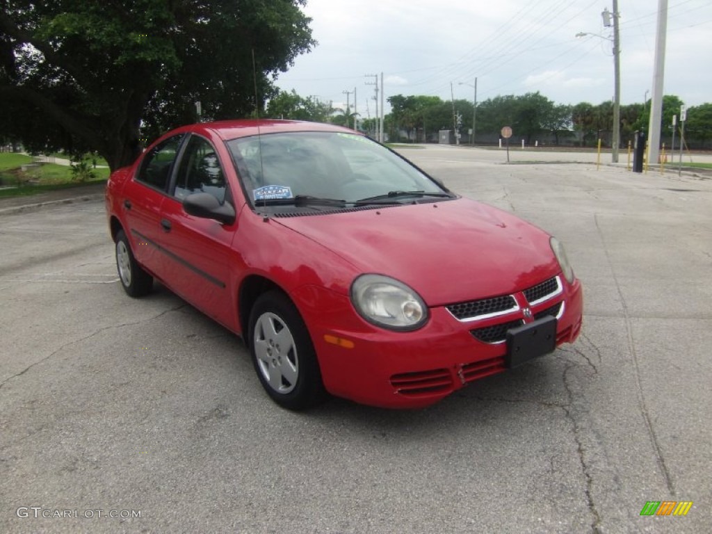 Flame Red 2003 Dodge Neon SE Exterior Photo #103576332
