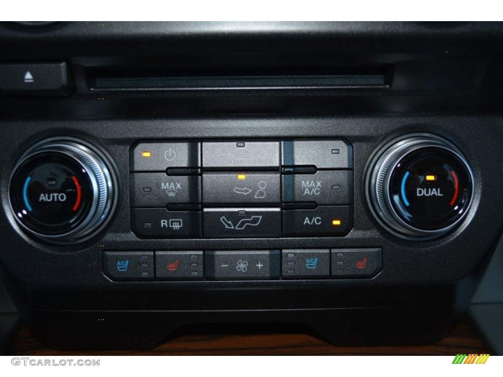 2015 Ford F150 Lariat SuperCab 4x4 Controls Photo #103578288