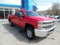 Victory Red - Silverado 2500HD WT Double Cab 4x4 Photo No. 3