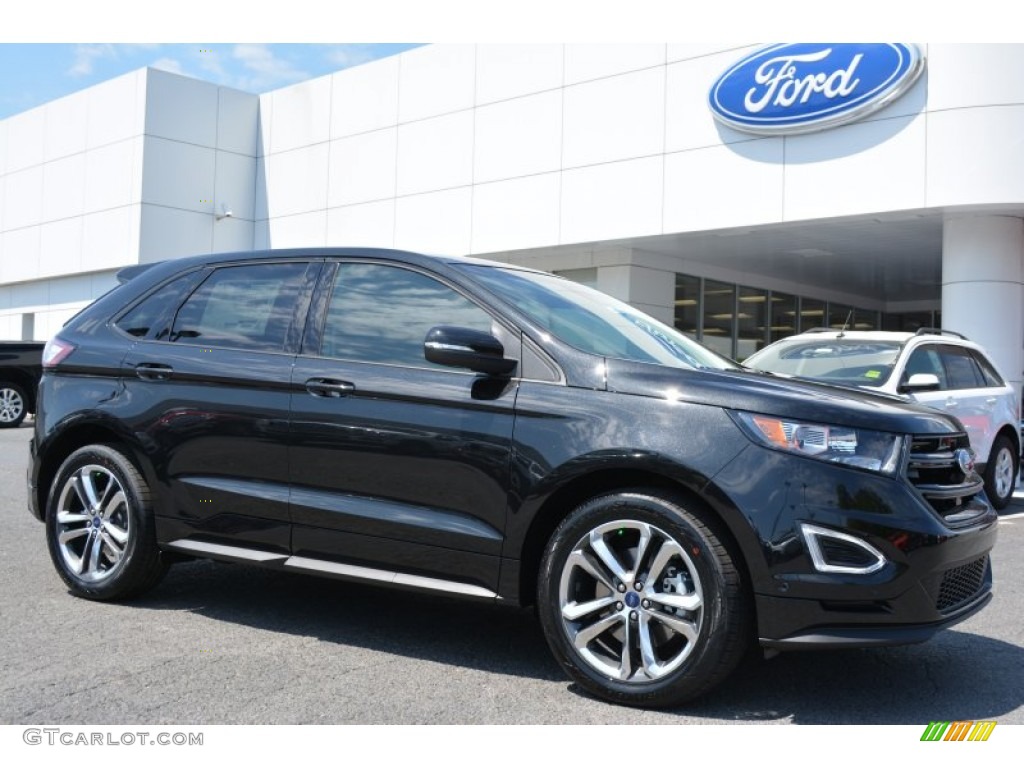 Tuxedo Black Metallic 2015 Ford Edge Sport Exterior Photo #103579731