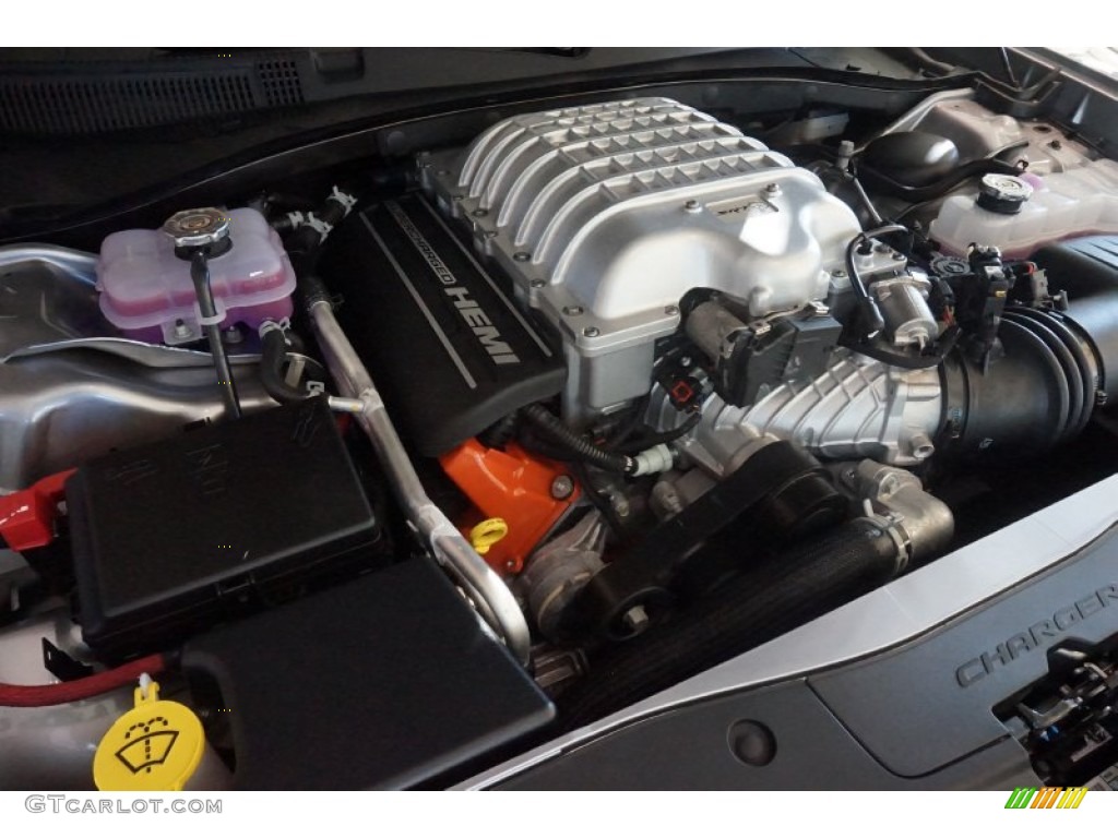 2015 Dodge Charger SRT Hellcat 6.2 Liter Supercharged HEMI SRT Hellcat OHV 16-Valve VVT V8 Engine Photo #103582207