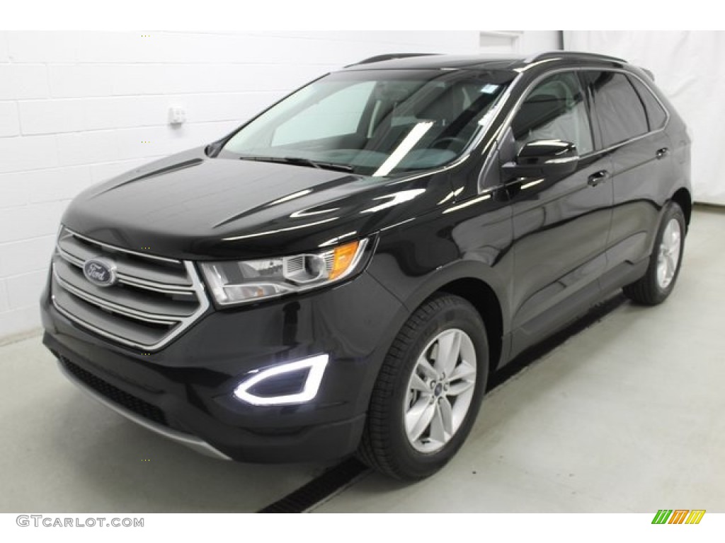 Tuxedo Black Metallic 2015 Ford Edge SEL AWD Exterior Photo #103582326