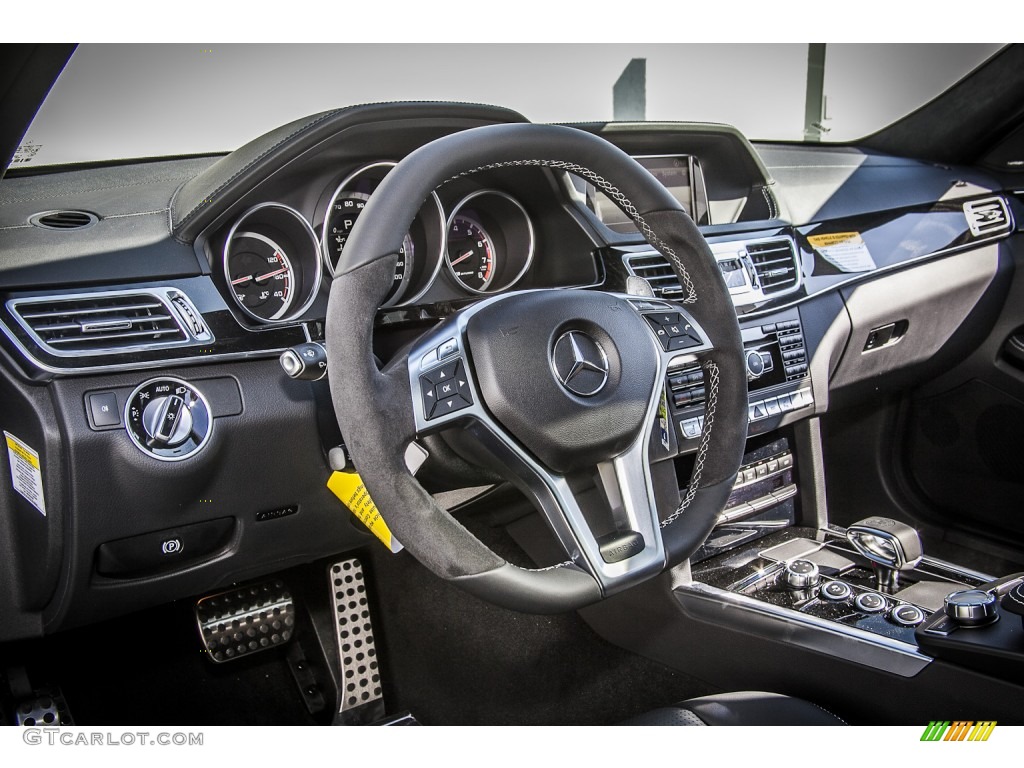 2015 Mercedes-Benz E 63 AMG S 4Matic Sedan Black Dashboard Photo #103584177