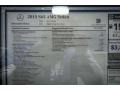 2015 Mercedes-Benz S 65 AMG Sedan Window Sticker