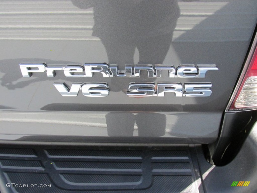 2015 Tacoma V6 PreRunner Double Cab - Magnetic Gray Metallic / Graphite photo #16