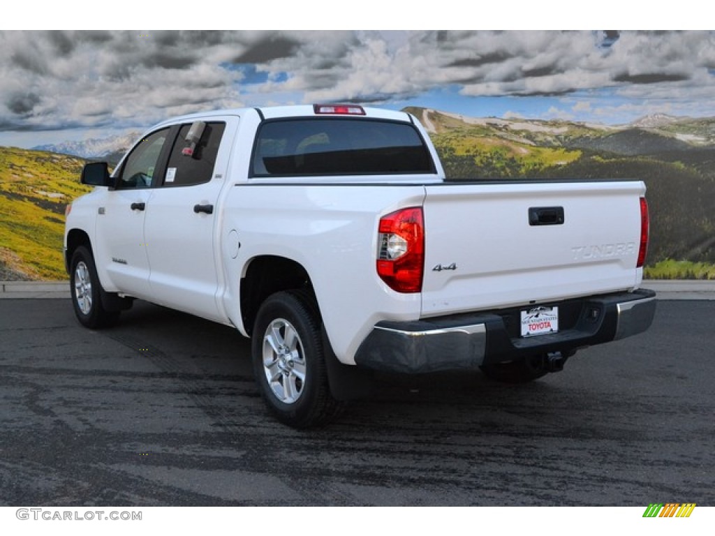 2015 Tundra SR5 CrewMax 4x4 - Super White / Graphite photo #3