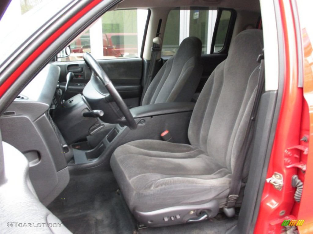 2002 Dakota Sport Quad Cab 4x4 - Flame Red / Dark Slate Gray photo #22