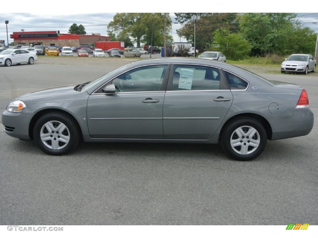 Dark Silver Metallic 2008 Chevrolet Impala LS Exterior Photo #103591318