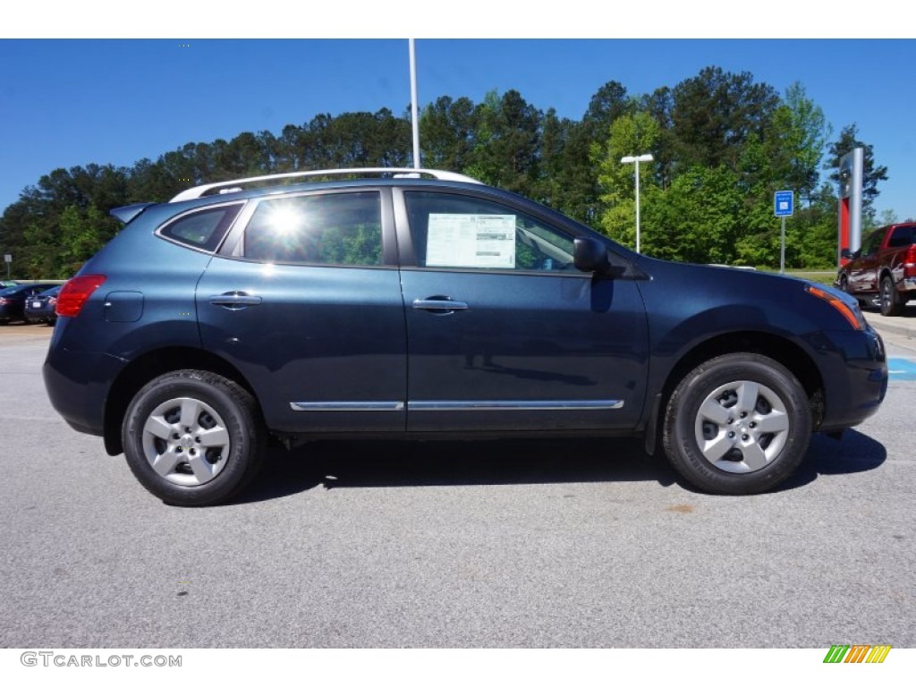Graphite Blue 2015 Nissan Rogue Select S Exterior Photo #103594224