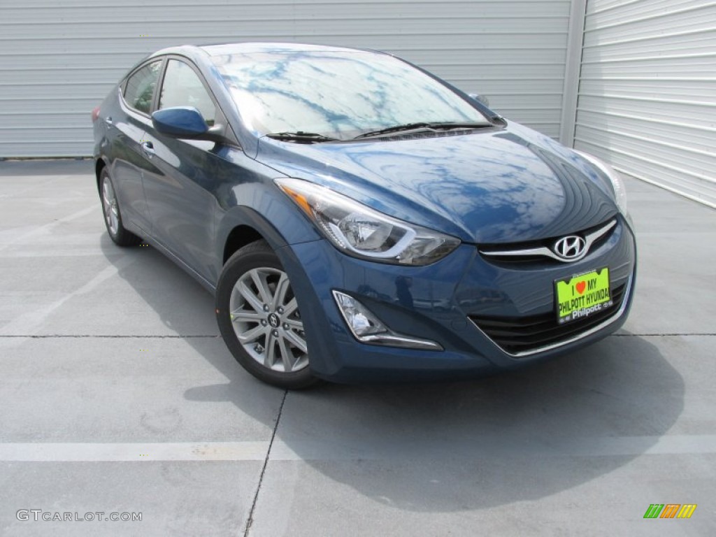 2016 Elantra SE - Blue / Gray photo #1