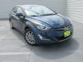 2016 Blue Hyundai Elantra SE  photo #2