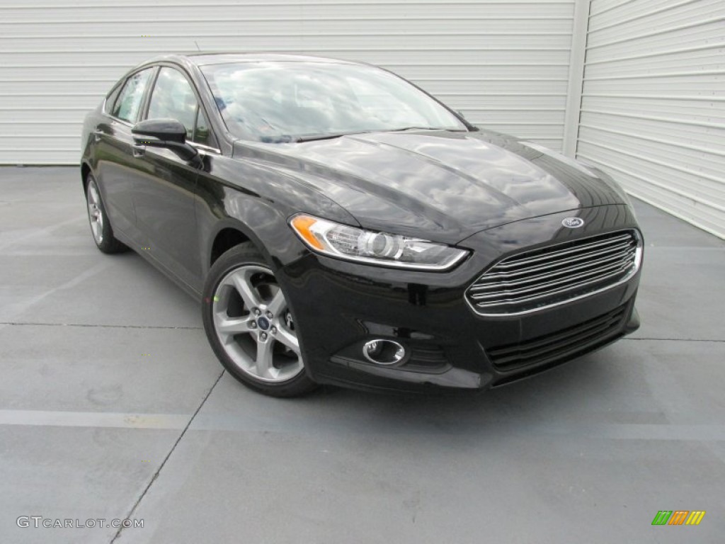 Shadow Black 2016 Ford Fusion SE Exterior Photo #103597058