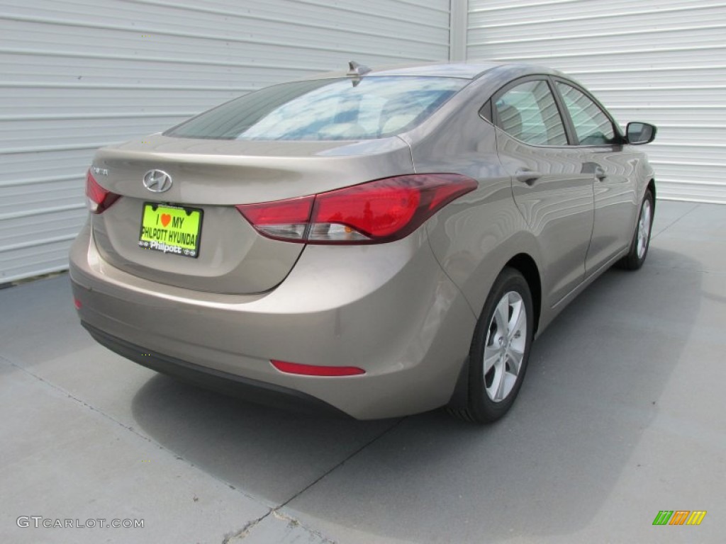 2016 Elantra Value Edition - Desert Bronze / Beige photo #4