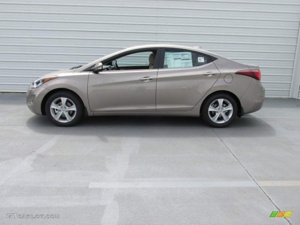 2016 Elantra Value Edition - Desert Bronze / Beige photo #6