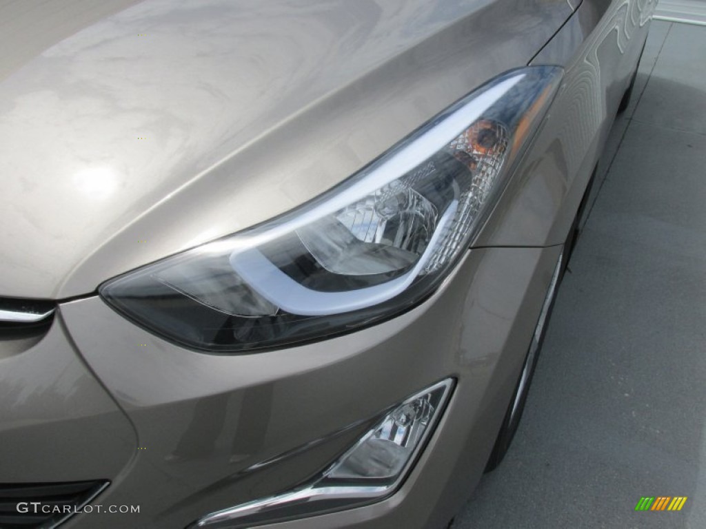 2016 Elantra Value Edition - Desert Bronze / Beige photo #9