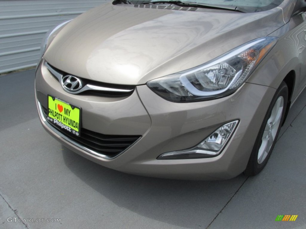 2016 Elantra Value Edition - Desert Bronze / Beige photo #10