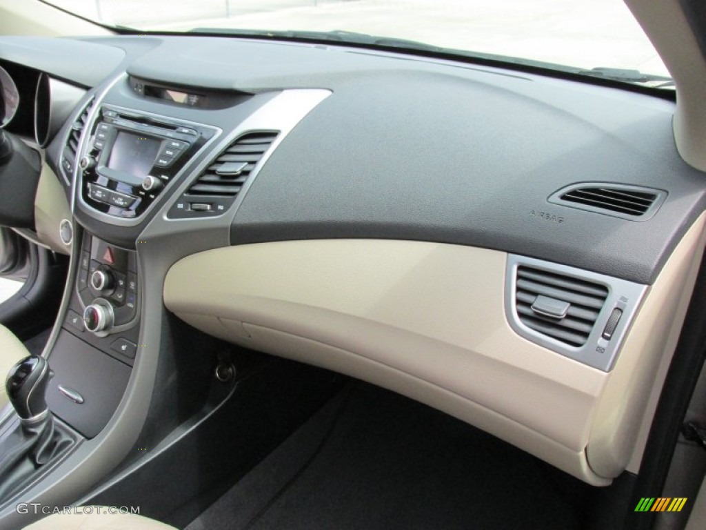 2016 Elantra Value Edition - Desert Bronze / Beige photo #15