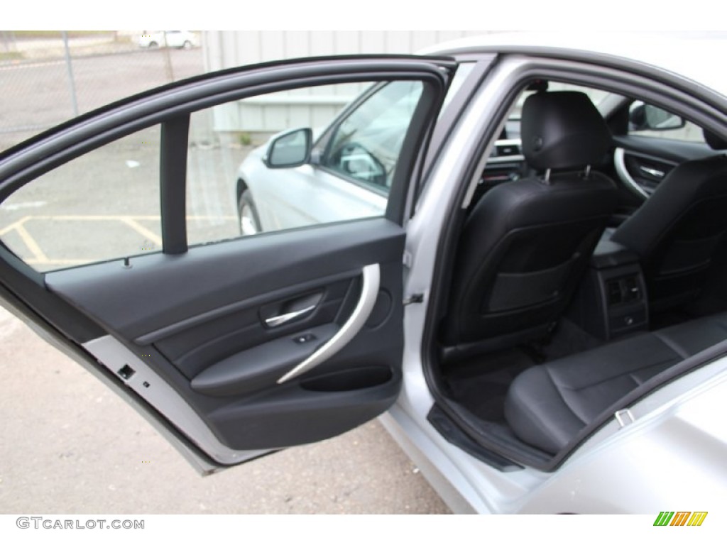 2013 3 Series 328i xDrive Sedan - Glacier Silver Metallic / Black photo #12