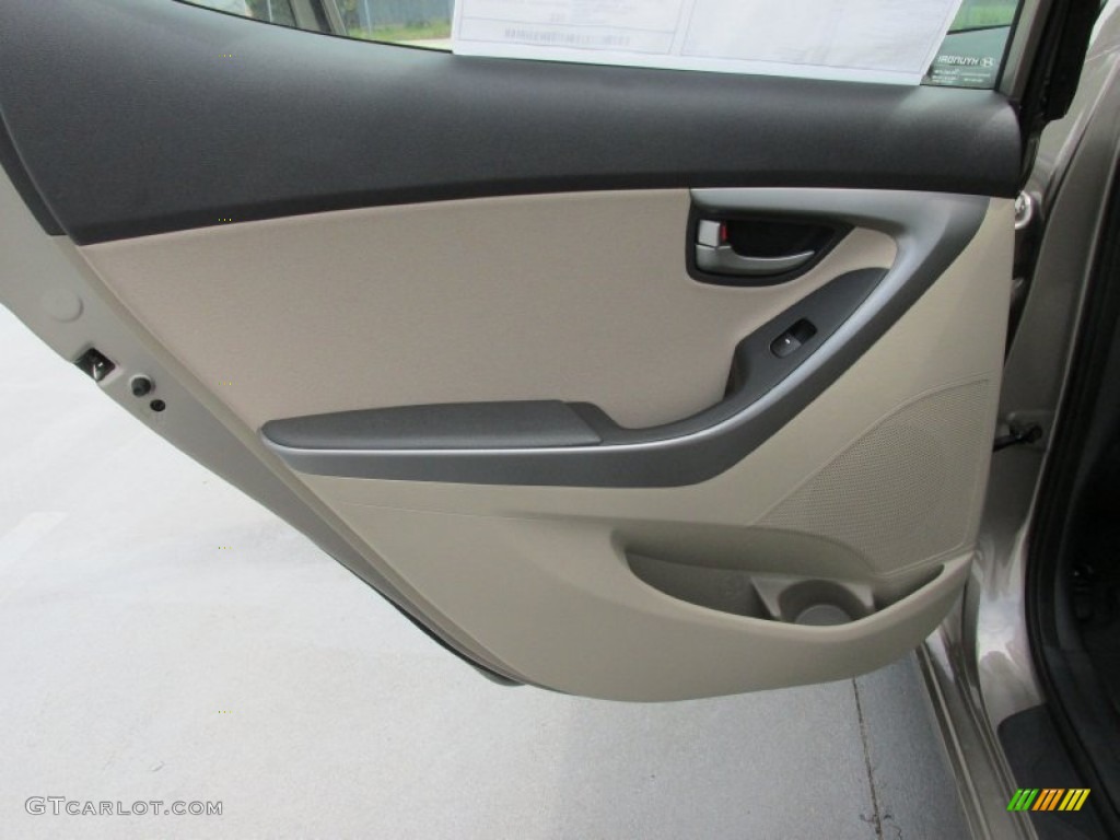 2016 Elantra Value Edition - Desert Bronze / Beige photo #16