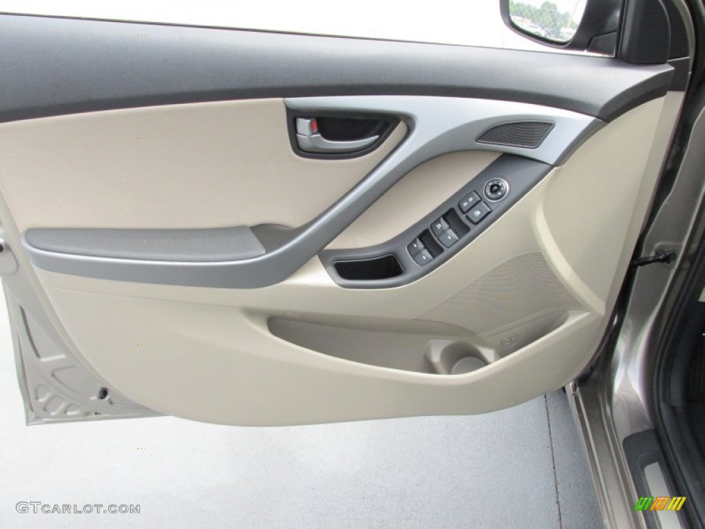 2016 Elantra Value Edition - Desert Bronze / Beige photo #18